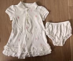 Ralph Laurenワンピース ブルマ セット 75cm 9M ベビーのサムネイル