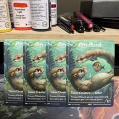 カワウソ トークン mtg 4枚 - メルカリ