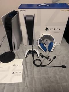 PlayStation 5 CFI-1200A 01本体 ディスクドライブ搭載のサムネイル