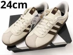 【新品未使用】 adidas VL COURT 3.0 W アイボリー 24cmのサムネイル