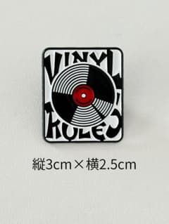 ピンバッジ　7　VINYL RULESのサムネイル