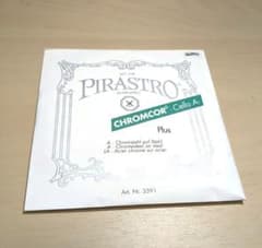 【保管品】PIRASTRO CHROMCOR Plus チェロ弦 4/4 A線のサムネイル