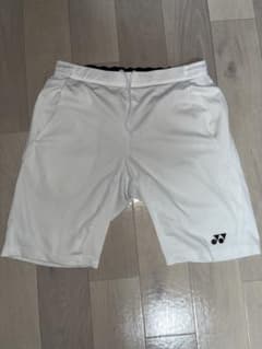 YONEX ホワイト ハーフパンツ JP Lのサムネイル