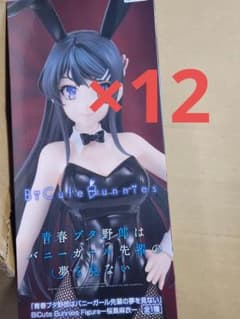 BicuteBunnies Figure 桜島麻衣　ラフタリア　セット 計18点 桜島麻衣 BiCute Bunnies フィギュア 6個セット - メルカリ