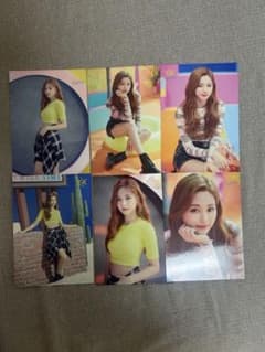 TWICE ツウィ　フォトカード 6枚セットのサムネイル