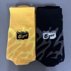 Onitsuka Tiger 위장 양말 2 다리 세트 25-27cm 희소