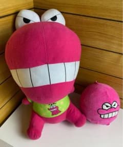 美品！　クレヨンしんちゃん　ぬいぐるみ　ワニ山さん　2点セット