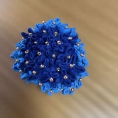 ハンドメイド つまみ細工ブローチのサムネイル