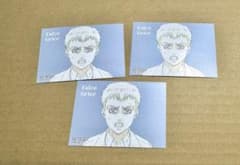 Attack Titan　MAPPA Bonus Mini Illustration Card - Falco (Set of 3)