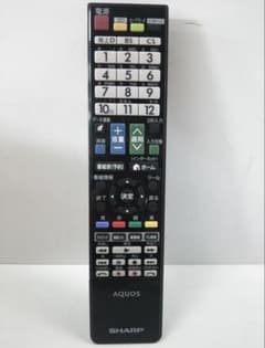 シャープ　テレビリモコン　GB026WJSAのサムネイル