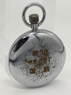 セイコー プレジション【昭38 中支587 国鉄】鉄道時計 手巻き【稼働品 