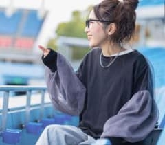 ニコアンド チュール切り替えプルオーバーのサムネイル