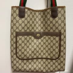 GUCCI グッチ トートバッグ　男女兼用グッチ定番柄のトートバッグ！のサムネイル