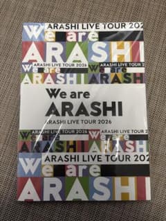 嵐 We are ARASHI グッズパンフレット クリアファイル　ミニうちわ 嵐 We are ARASHI グッズパンフレット クリアファイル ミニうちわ
