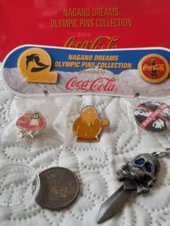 コカ・コーラ :NAGANO オリンピックピンコレクションその他まとめ売り