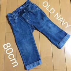 80cm オールドネイビー デニム パンツのサムネイル
