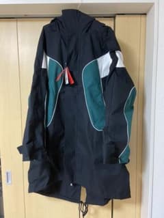 新品タグ付き WIND HOODED LONG JACKET 定価27000円 - メルカリ
