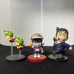 ワーコレ Dr.スランプアラレちゃんフィギュア ガッちゃ・せんべい・アラレちゃん ワーコレ Dr.スランプアラレちゃんフィギュア ガッちゃ