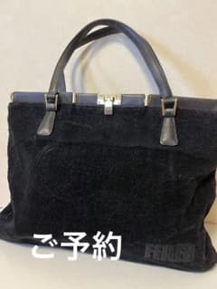 FEILER フェイラー　黒　ハンドバッグのサムネイル