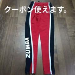 ZUMBA ジャージ パンツ 赤 黒 トレーニングウェア - メルカリ