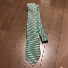 Salvatore Ferragamo 緑色 ネクタイのサムネイル