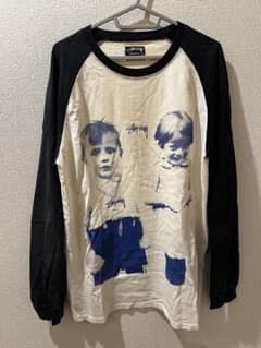 Stussy／外国の子供プリント／長袖カットソー Lのサムネイル