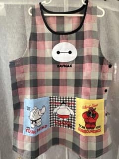 保育士キャラクターエプロン ベイマックス　3L~4Lのサムネイル