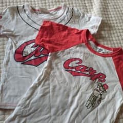 カープ　キッズ　Ｔシャツ　2枚のサムネイル