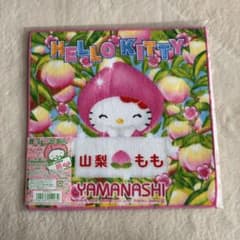 ハローキティ 山梨限定プチタオル 桃 2004 - メルカリ