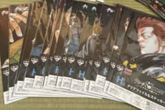 이치 반 쿠지 클로즈 H상 클리어 파일 & 스티커 세트 19종