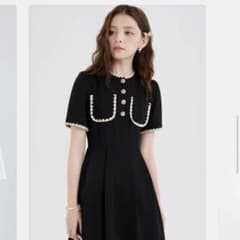 CHIC and THINGS クラシカルレトロミニワンピースのサムネイル