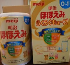 明治ほほえみ粉１缶　らくらくキューブ16袋のサムネイル