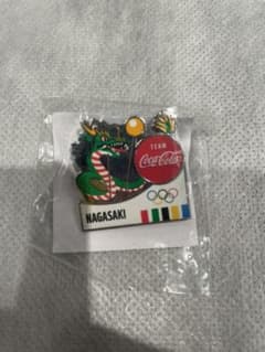 コカコーラ　都道府県ピンバッジ　NAGASAKIのサムネイル