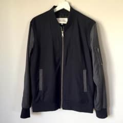 アバハウスecru MA-1 ジャケット ネイビー/黒 L 3 チャコールグレーのサムネイル