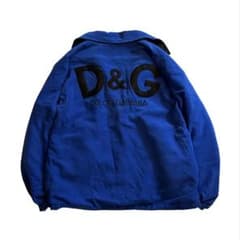 と*り様 Dolce & Gabbana D&G バックロゴ コーチジャケット - メルカリ