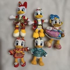 東京ディズニーリゾート　ドナルドダック　デイジーダック　ぬいぐるみバッジ　セット 東京ディズニーリゾート ドナルド デイジーダック ぬいぐるみバッジ