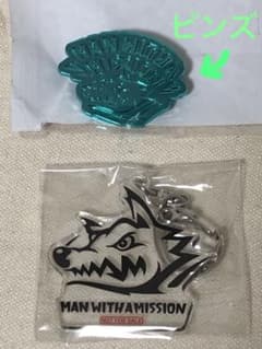 マンウィズアミッション　ピンズ&アクキー2点セットのサムネイル