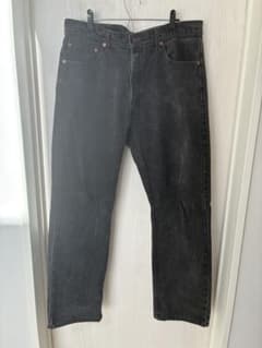 【美品】Levi's リーバイス505 ブラックデニムのサムネイル