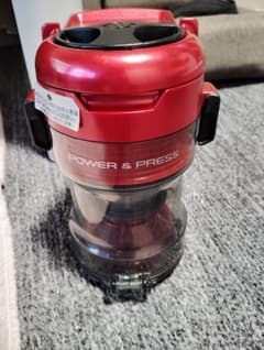 POWER & PRESS 掃除機(キャニスター) 本体 レッドのサムネイル