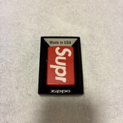 Supreme ZIPPO シュプリーム ジッポ ライター 赤 箱付きのサムネイル