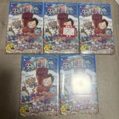 新品未開封 ONEPIECE 106巻 初版 帯付き シュリンク付き 5冊セット