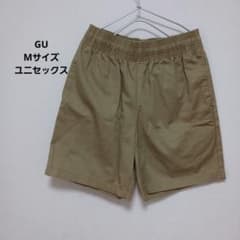 GU ジーユー　シェフショーツ　ベージュ　ユニセックス　Mサイズ　ハーフパンツのサムネイル