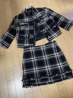 最安断捨離●Betsey Johnson New York♡ツイードセットアップのサムネイル