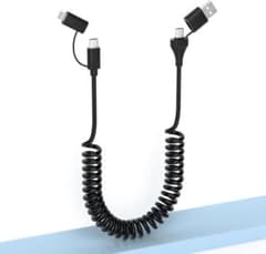 4in1 iPhone充電ケーブル データ転送 USB C【MFi認証】のサムネイル
