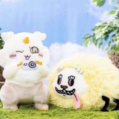[Brand New with Tags] Chiikawa Dekatsuyo Anoko BIG Plush Toy Set (2 pieces)