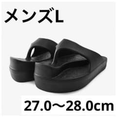 Racbaki ラクバキ イージーサンダル ブラック メンズ L - メルカリ