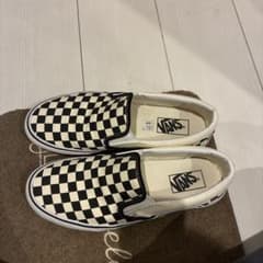 VANS チェック柄 スリッポンのサムネイル