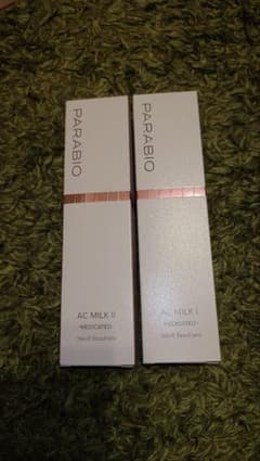 PARABIO AC MILK I & II 乳液セット 180ml - メルカリ