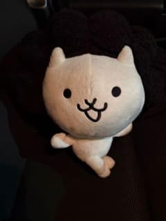 냥코 대전쟁 BIG 봉제인형 고양이 발열
