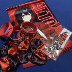 あっとくん グッズセット タペストリー ラバーバンド シュシュのサムネイル